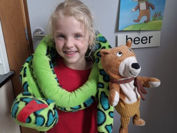 La1: lieve knuffel beer