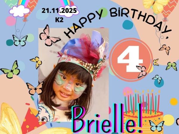 K2 * Brielle Maxeen 4 jaar hoera!
